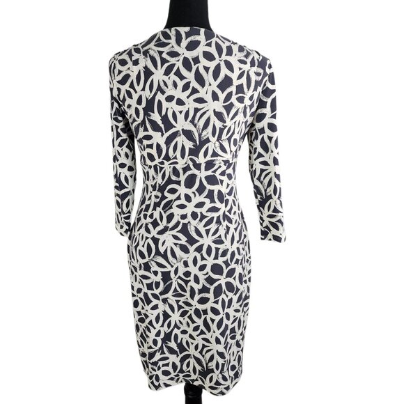 Lauren Ralph Lauren Jersey Surplice Dress Size 12 - Picture 2 of 6